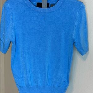 Zara Azure Short Sleeve Shirt